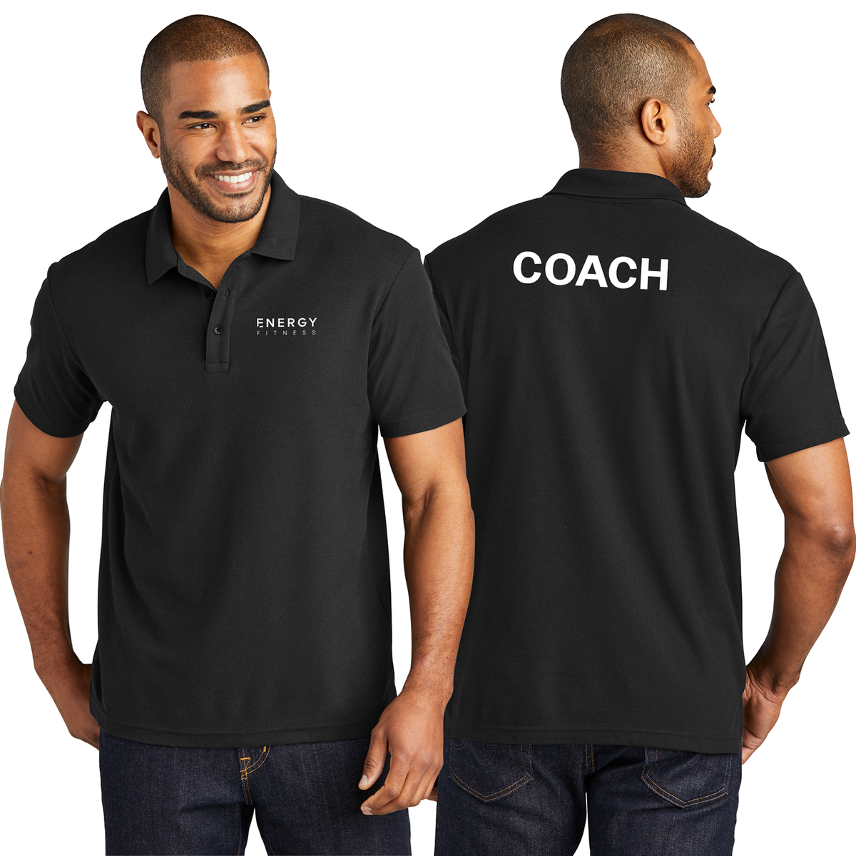 Energy Men's Cotton Polo - Coach